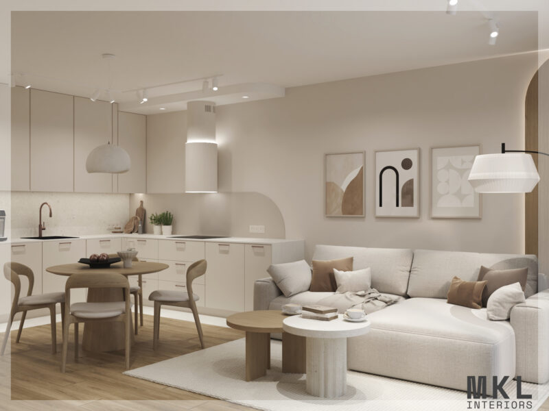 Mieszkanie w stylu Japandi