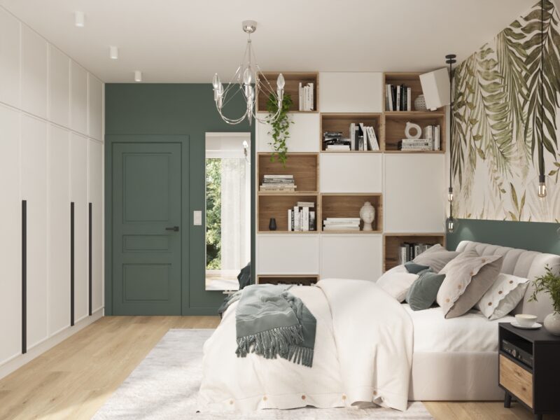 Mieszkanie w kolorach ziemi